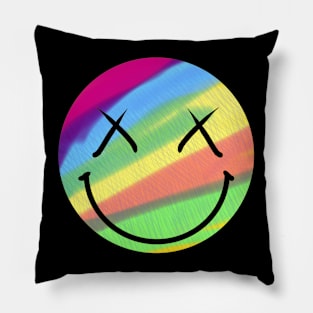 Smiley Face colorful series Pillow