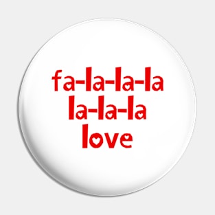 fa-la-la-la-love Pin