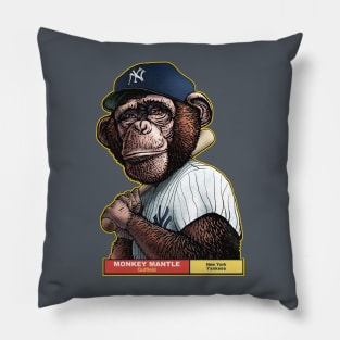 Monkey Mantle Pillow