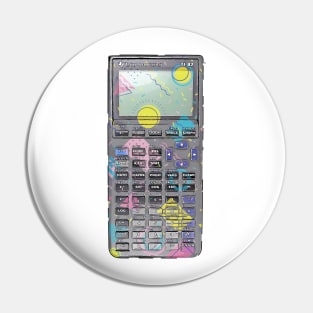 Retro 90s calculator Pin