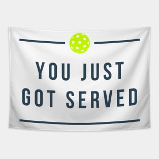 You just got served! Pickleball Tapestry