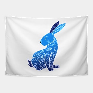 Alt Bunny - Blue Tapestry