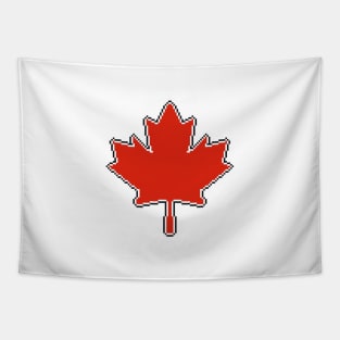 the leaves of the flag of canada Tapestry