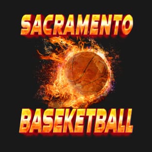 Graphic Sports Teams Name Sacramento Personalized Basketball Vintage Styles T-Shirt