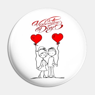 Valentine's Day Pin