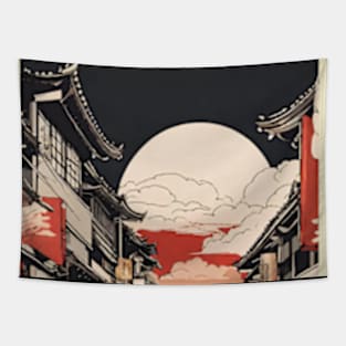 japan tokyo vintage travel tourism 14 Tapestry