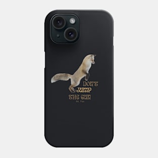 Message from Mr. Fox Phone Case