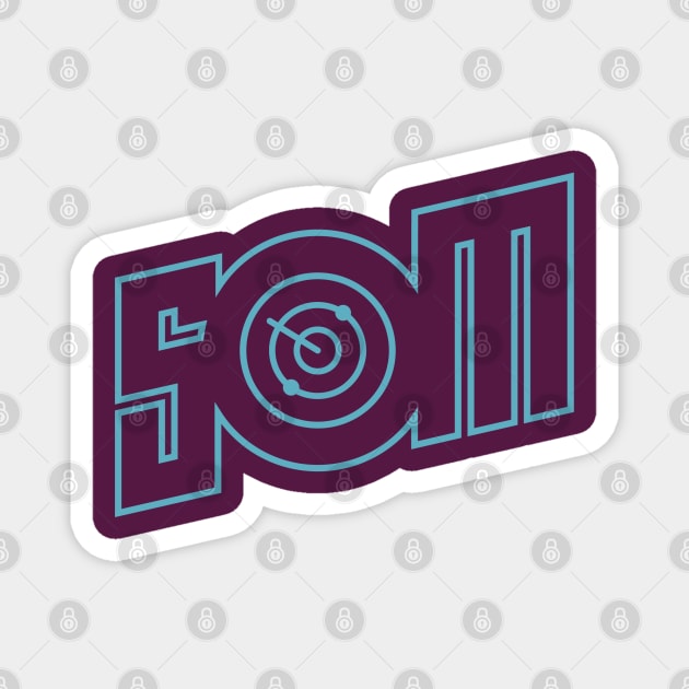 SOM 2.0 OUTLINE Magnet by Spawn On Me Podcast
