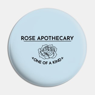 Rose Apothecary Logo Pin