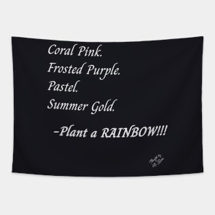 Plants: "Rainbow" Collection Tapestry