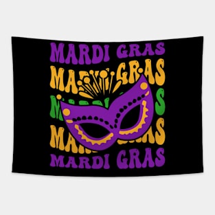 Mardi Gras Groovy Style Tapestry