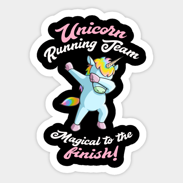 unicorn running team