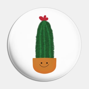 Smile cactus Pin