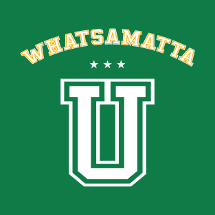 Whatsamatta U Letter Awesome Funny University T-Shirt