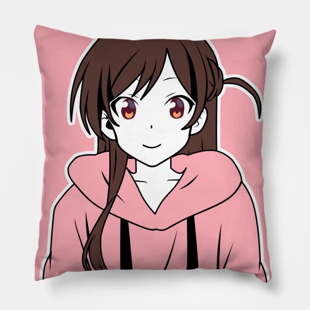 Chizuru Mizuhara Pillow by nefuku