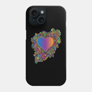 Heart Love Flourish Decorative Decoration Phone Case