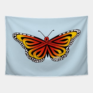 Celtic Monarch Butterfly Tapestry