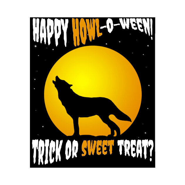 Happy Howl-o-ween! Trick or Sweet Treat? by BestWildArt