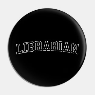 Funny Librarian Gifts Library Funny Librarian Pin