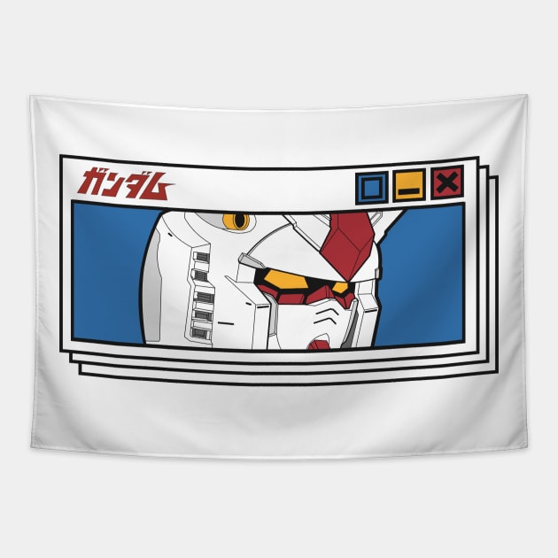 Gundam exe Tapestry by WahyudiArtwork