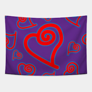 Heart - Love symbol Tapestry