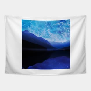 Night Reflection Tapestry