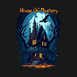 House Of Mystery In Halloween night T-Shirt