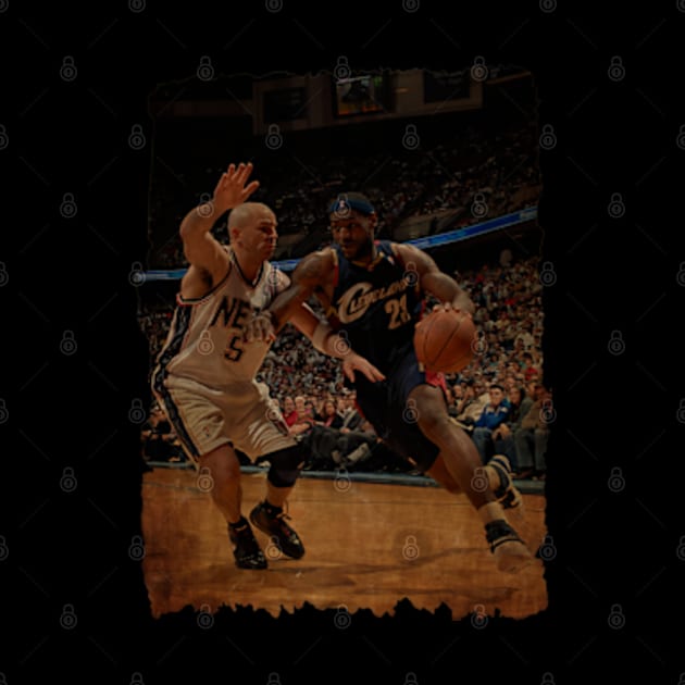 Jason Kidd vs LeBron James Vintage by CAH BLUSUKAN