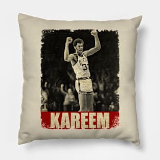 Kareem Abdul Jabbar - NEW RETRO STYLE Pillow