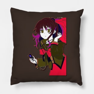 Anime College Girl Pillow