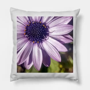 purple flower Pillow