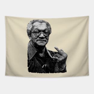 Retro Middle Finger Tapestry