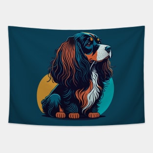 English Cocker Spaniel Portrait Tapestry