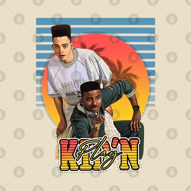 Retro Style FLYER Kid'N Play Hip Hop by Now and Forever