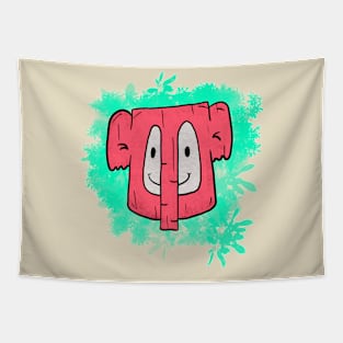 Tiki Elephant Bob Tapestry