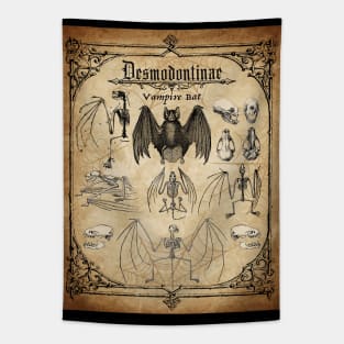 Halloween Vampire Bat Tapestry