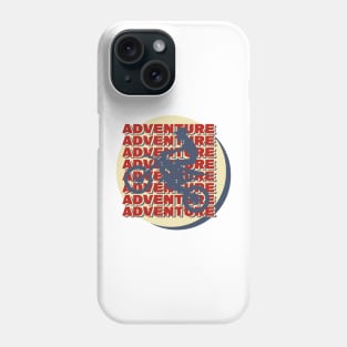 vintage retro motocross Phone Case