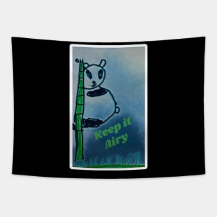 Keep it Airy: Panchito the Panda Tapestry