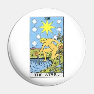 The Star Tarot Pin