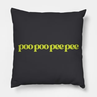 poo poo pee pee #3 Pillow