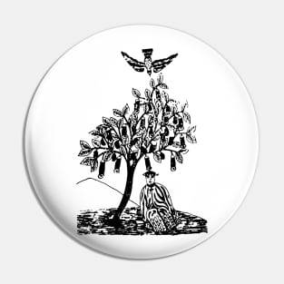 PEACE TREE Pin