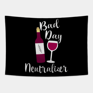 Bad Day Neutralizer Red Wine Tapestry