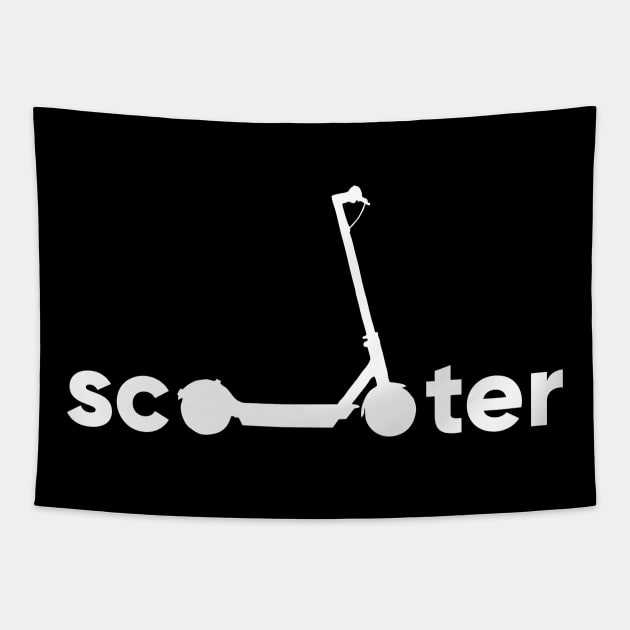 scooter escooter Tapestry by SplashDesign