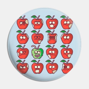 Zombie apple Pin