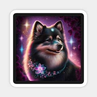 Gleaming Finnish Lapphund Magnet