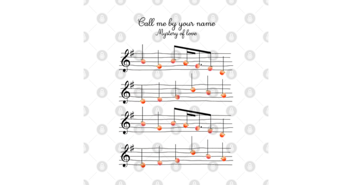 Call me by your name mystery of love peaches song fan art Call Me By