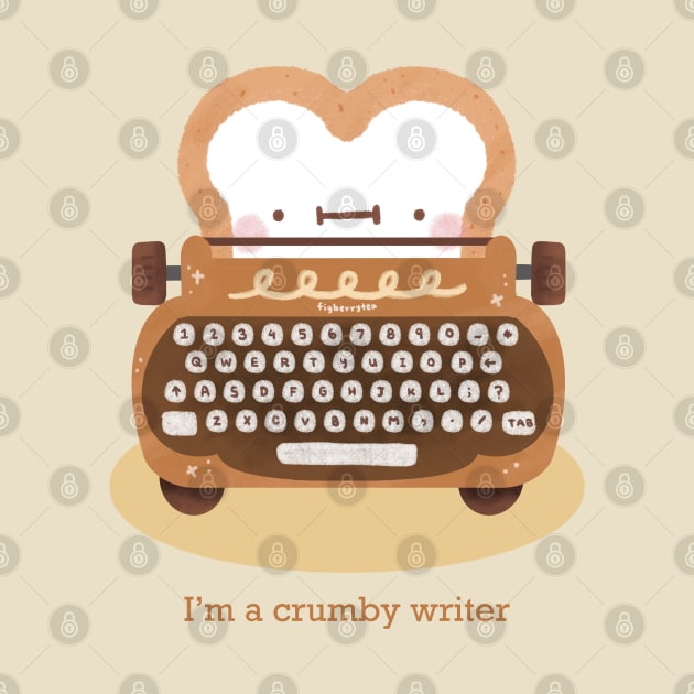 Crumby Writer by Figberrytea