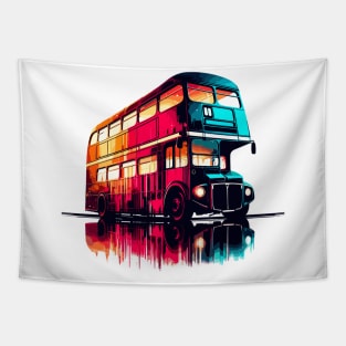 London Bus Tapestry