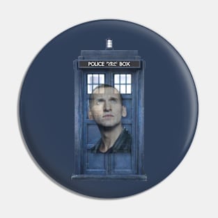 Nine and his TARDIS Pin