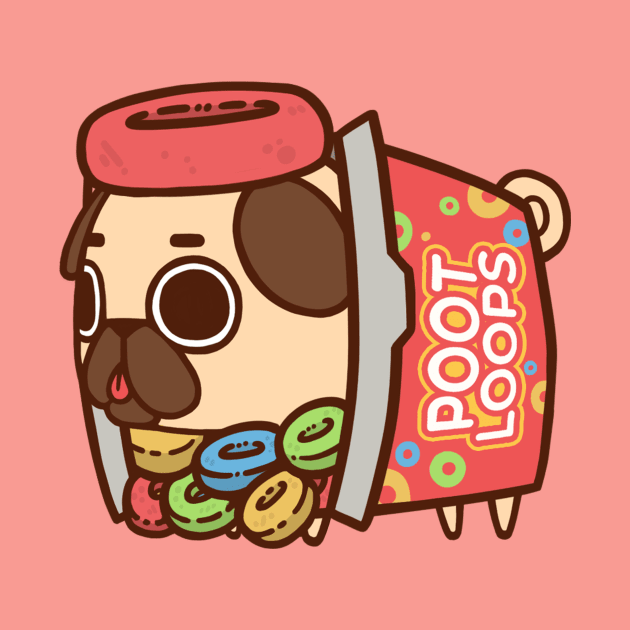 Poot Loops Puglie by Puglie Pug 